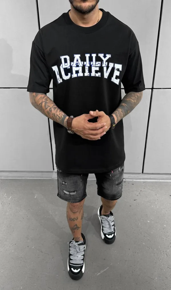 Tricou Black Island Daily Achieve