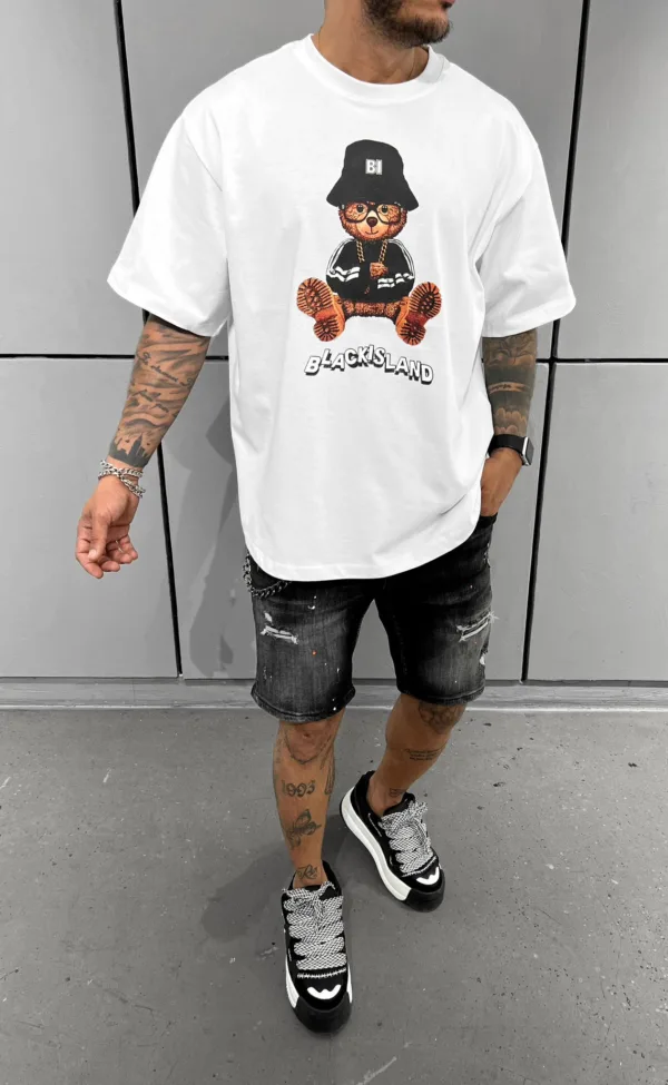 Tricou Black Island Ursulet