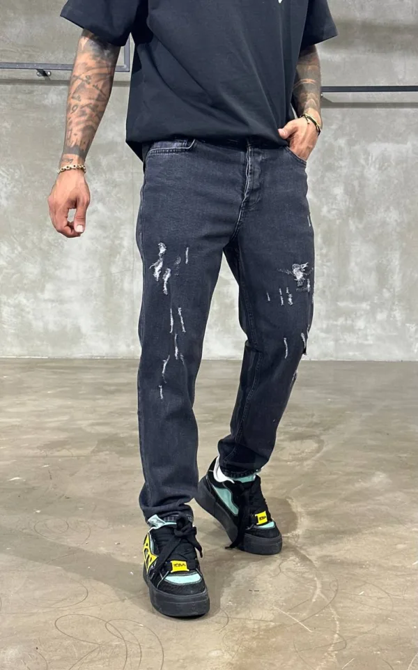 Blugi Black Island Loose Fit 16215