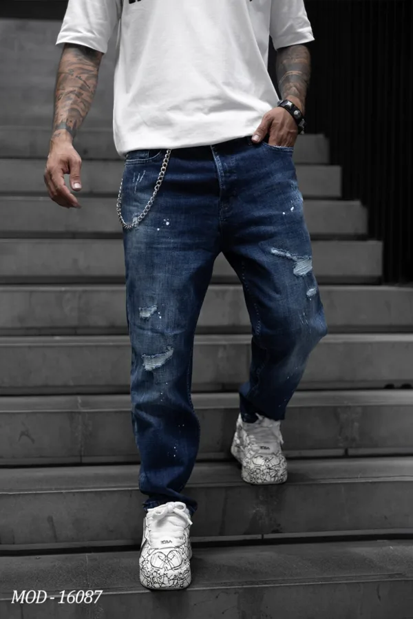 Blugi Black Island Loose Fit 16087