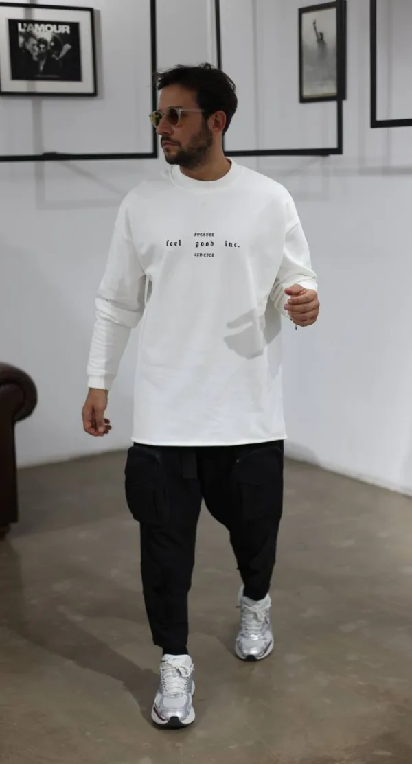 Bluza Oversize Black Island 13898