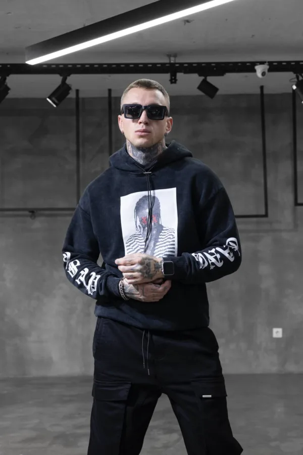 Hanorac Black Island Street 13246