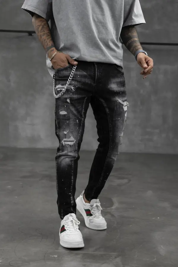 Blugi Black Island Skinny Fit 16646