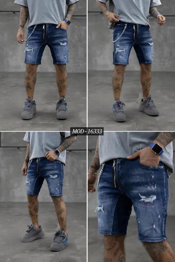 Blugi Scurti Black Island Lux 16333