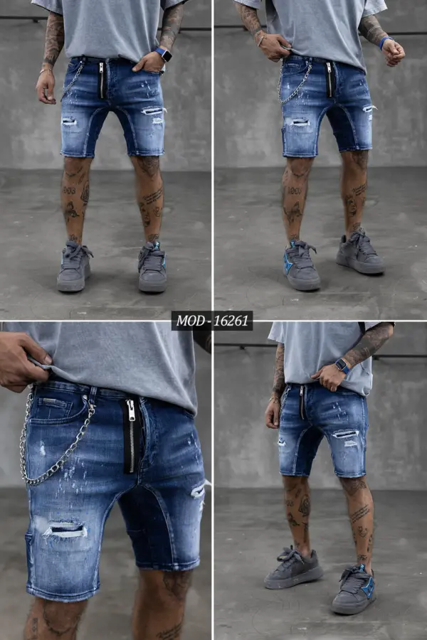 Blugi Scurti Black Island Lux 16261